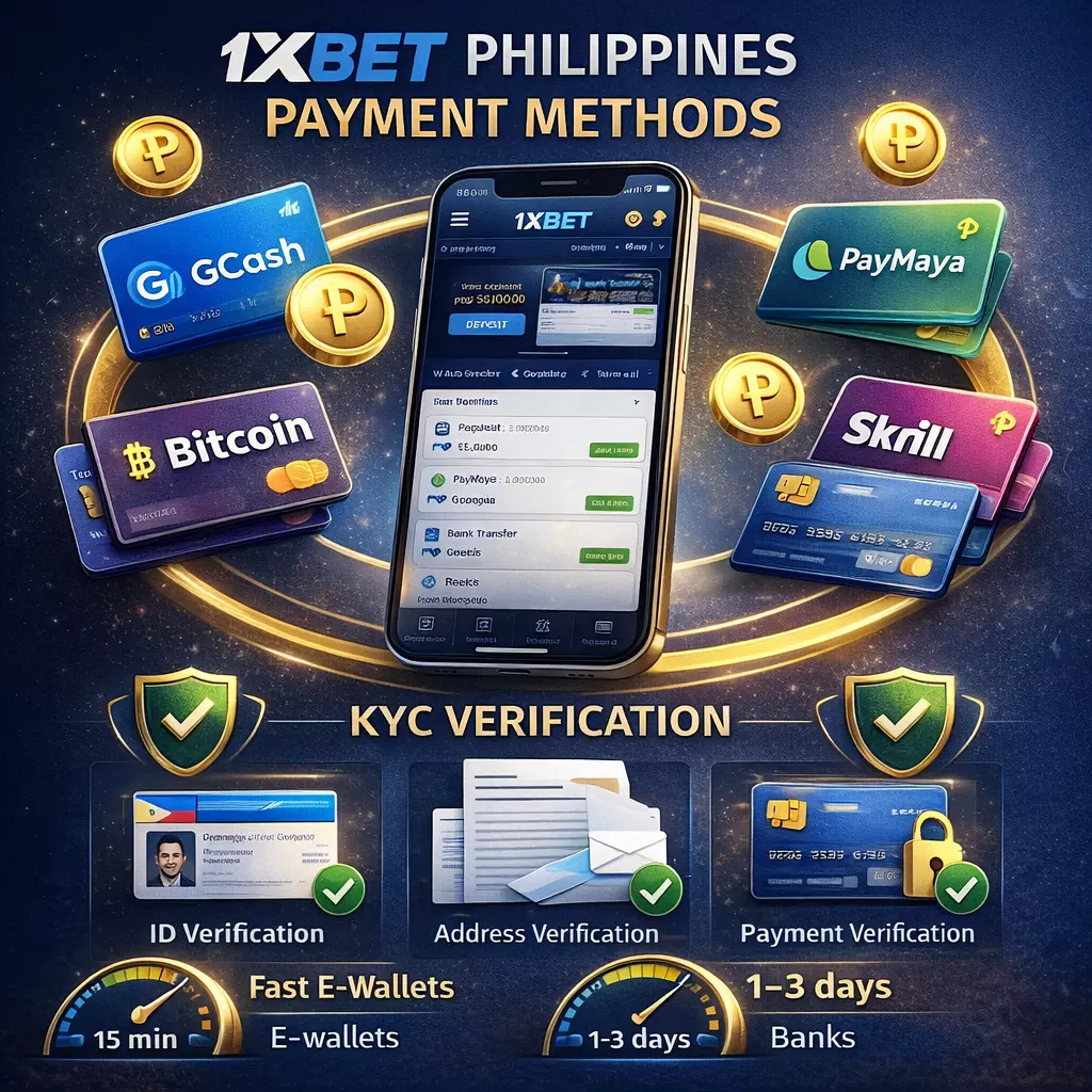 1xBet Payment Methods